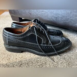 Allen Edmonds Dress shoes McNeil Wingtip Black Brogue Derby Shoes Men's - 9 D